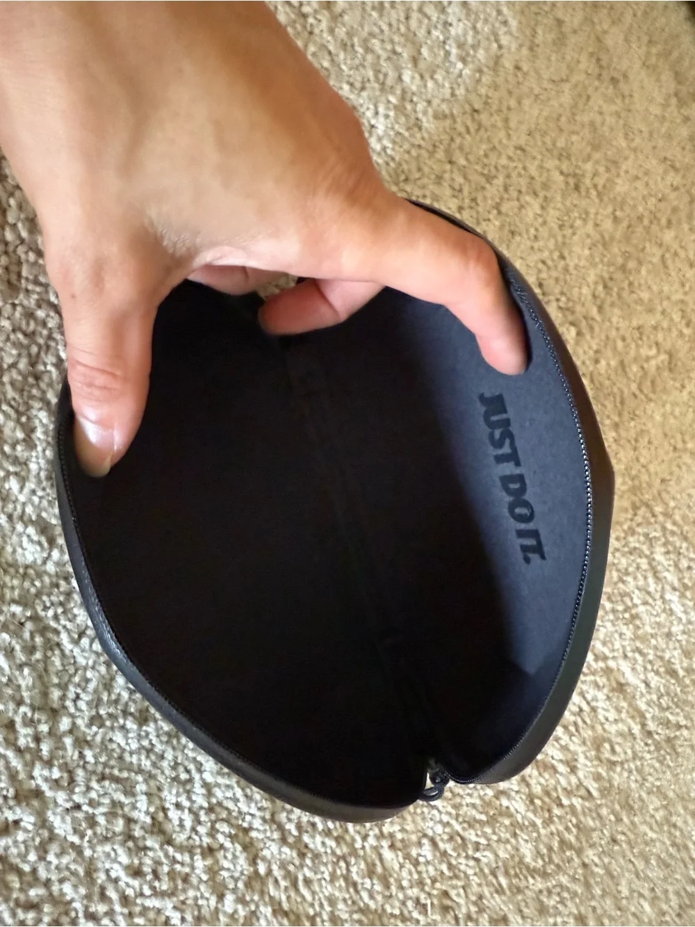 Nike Blue Wraparound Sports Sunglasses